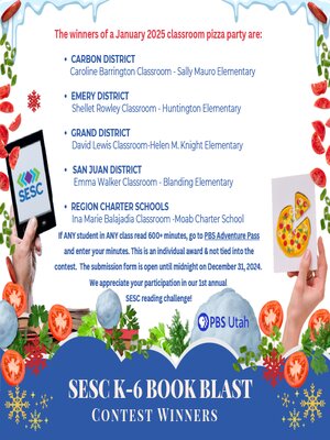 cover image of SESC K-6 Book Blast Contest Winners